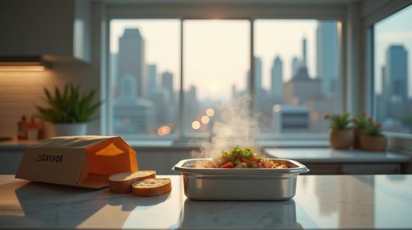 Des plats équilibrés livrés rapidement chez vous